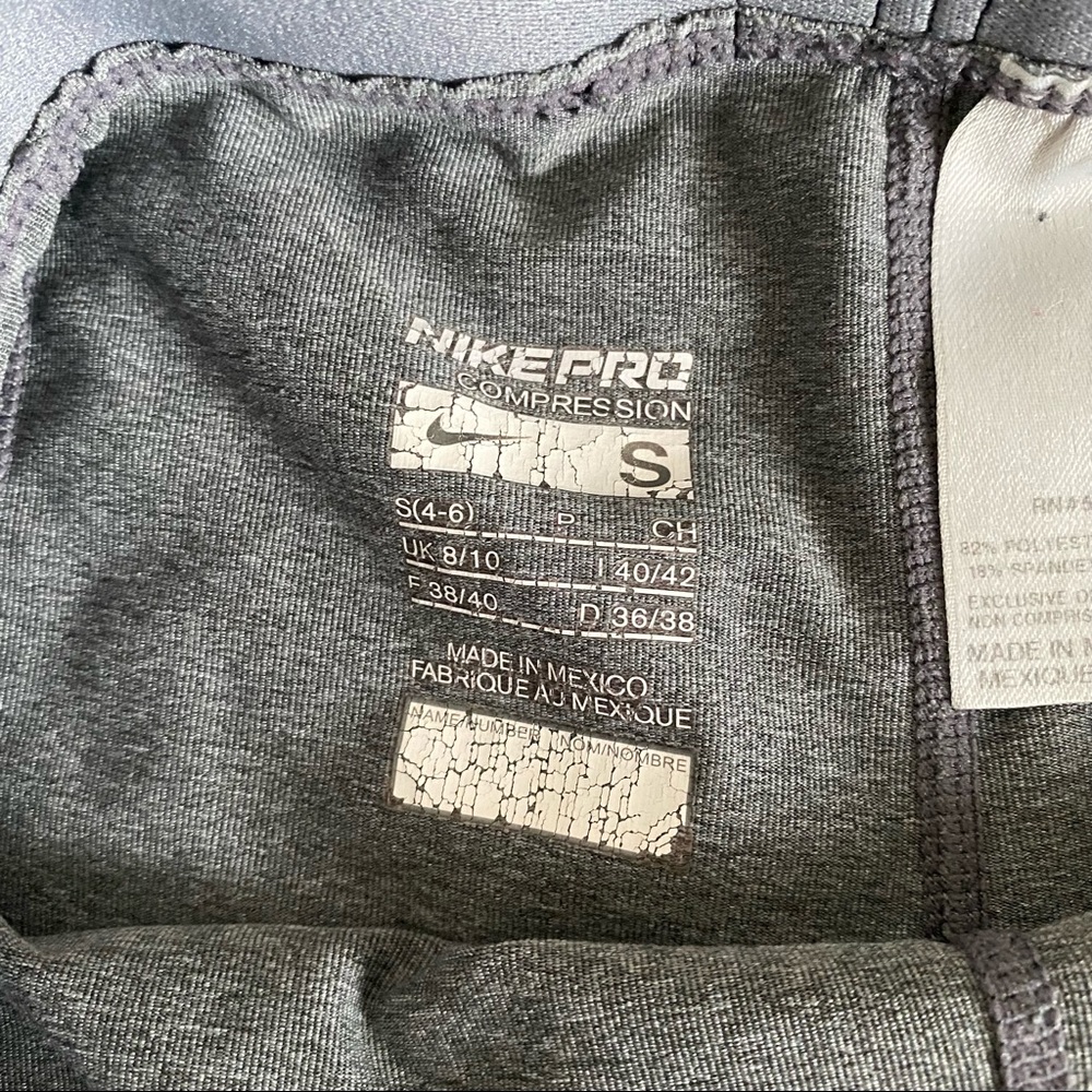 Grey Nike Pro Spandex - Picture 9 of 15